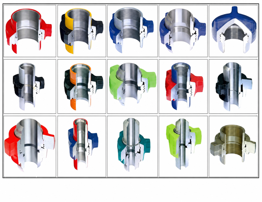 Hammer unions for oilfield flowline connections